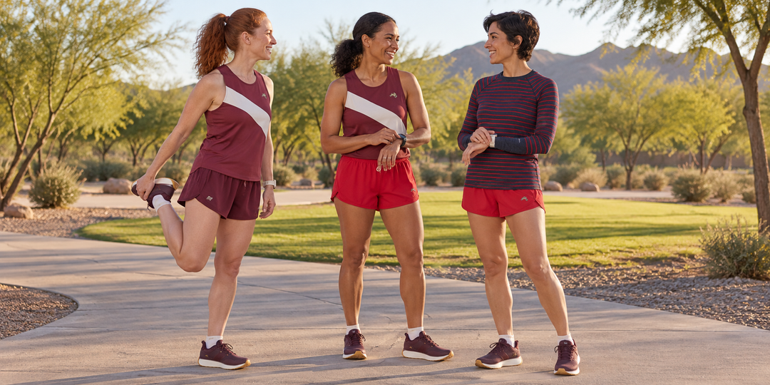 Women’s Fall Race Outfits: The Tracksmith Wine & Red Edit
