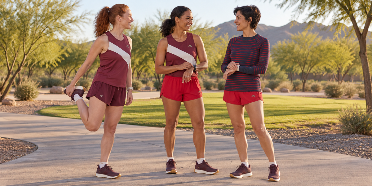 Women’s Fall Race Outfits: The Tracksmith Wine & Red Edit