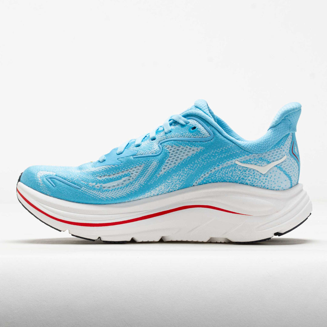 A light blue Hoka Clifton 10 – Women&
