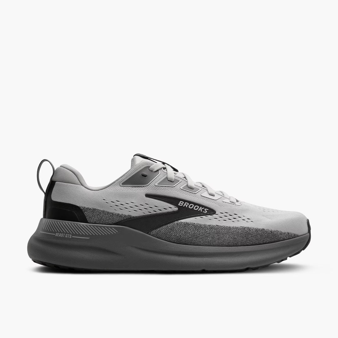 Gray Brooks Beast GTS 26 sneakers on a white background