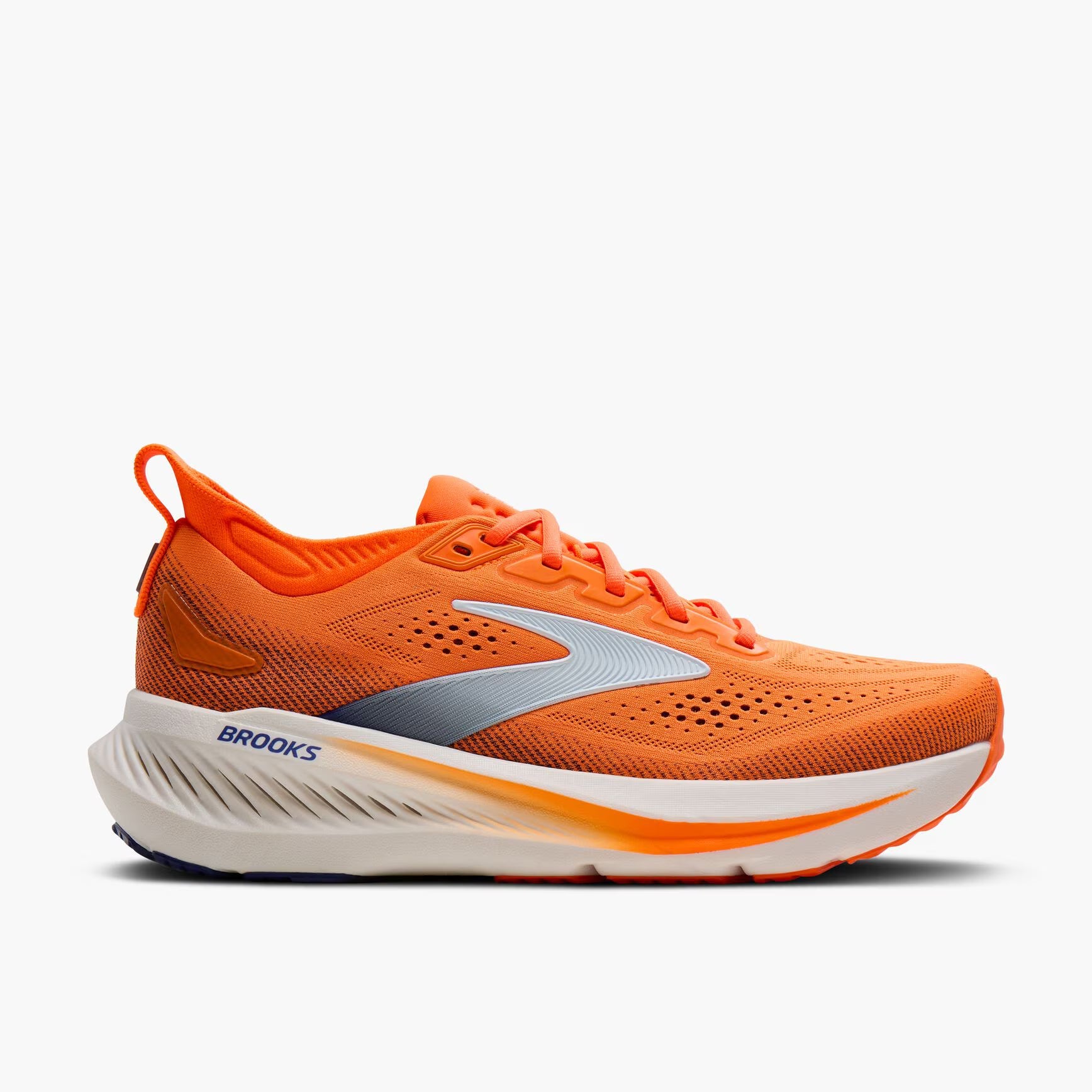 Brooks Glycerin Gts 23 – Men's – Shocking Orange/Blue/White