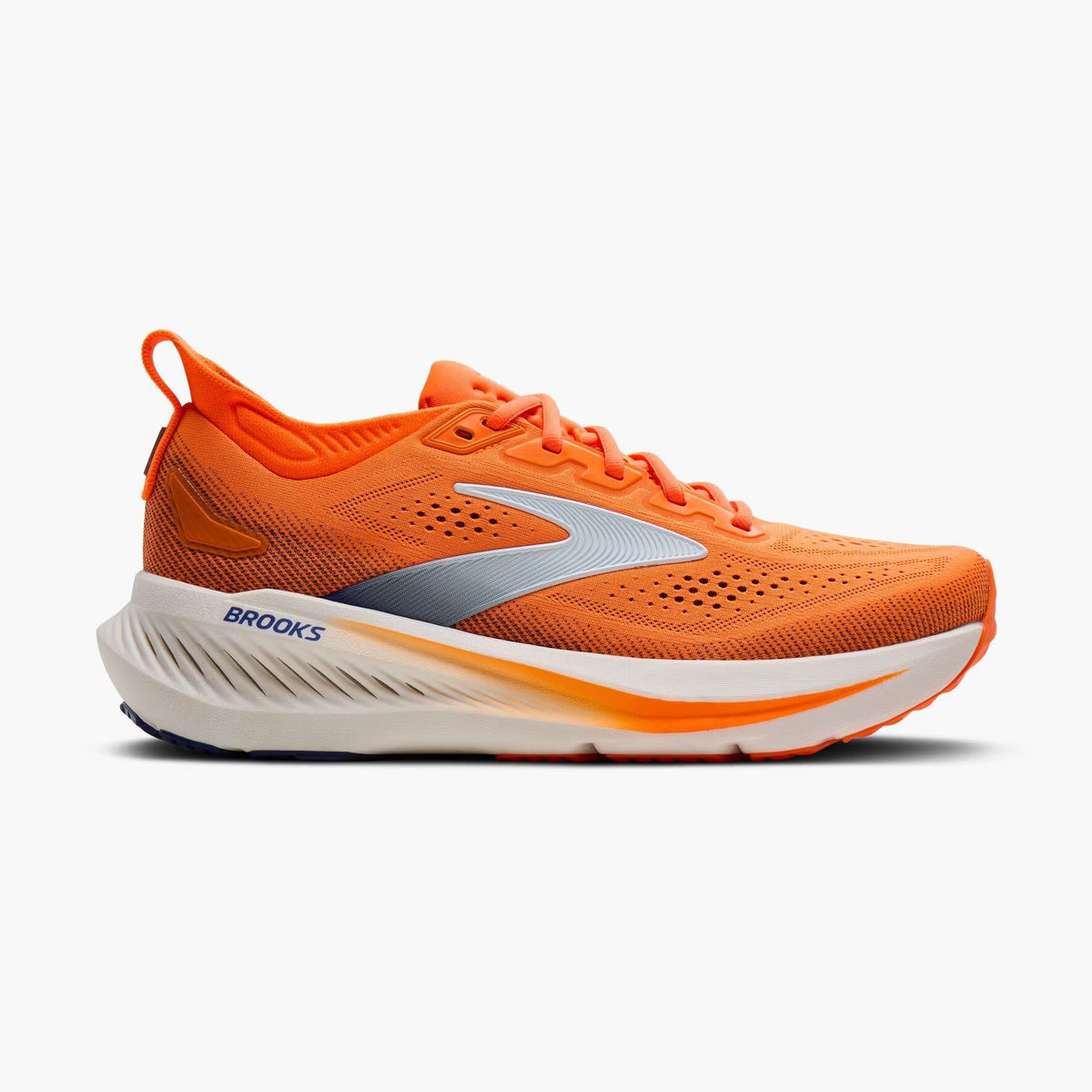 Brooks Glycerin Gts 23 – Men's – Shocking Orange/Blue/White