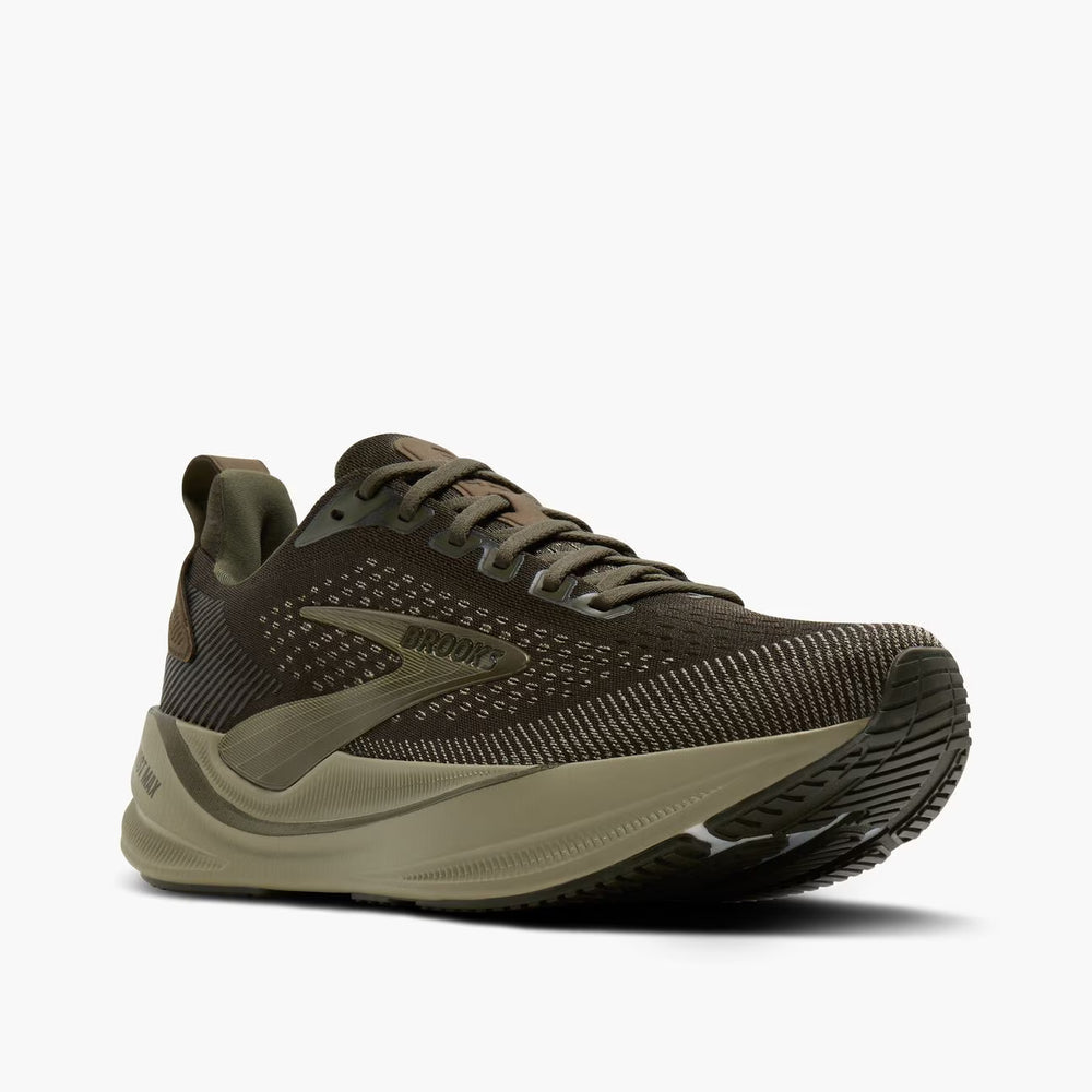 Brooks -- Men's -- Ghost Max 4 -- Forest Night/Olive
