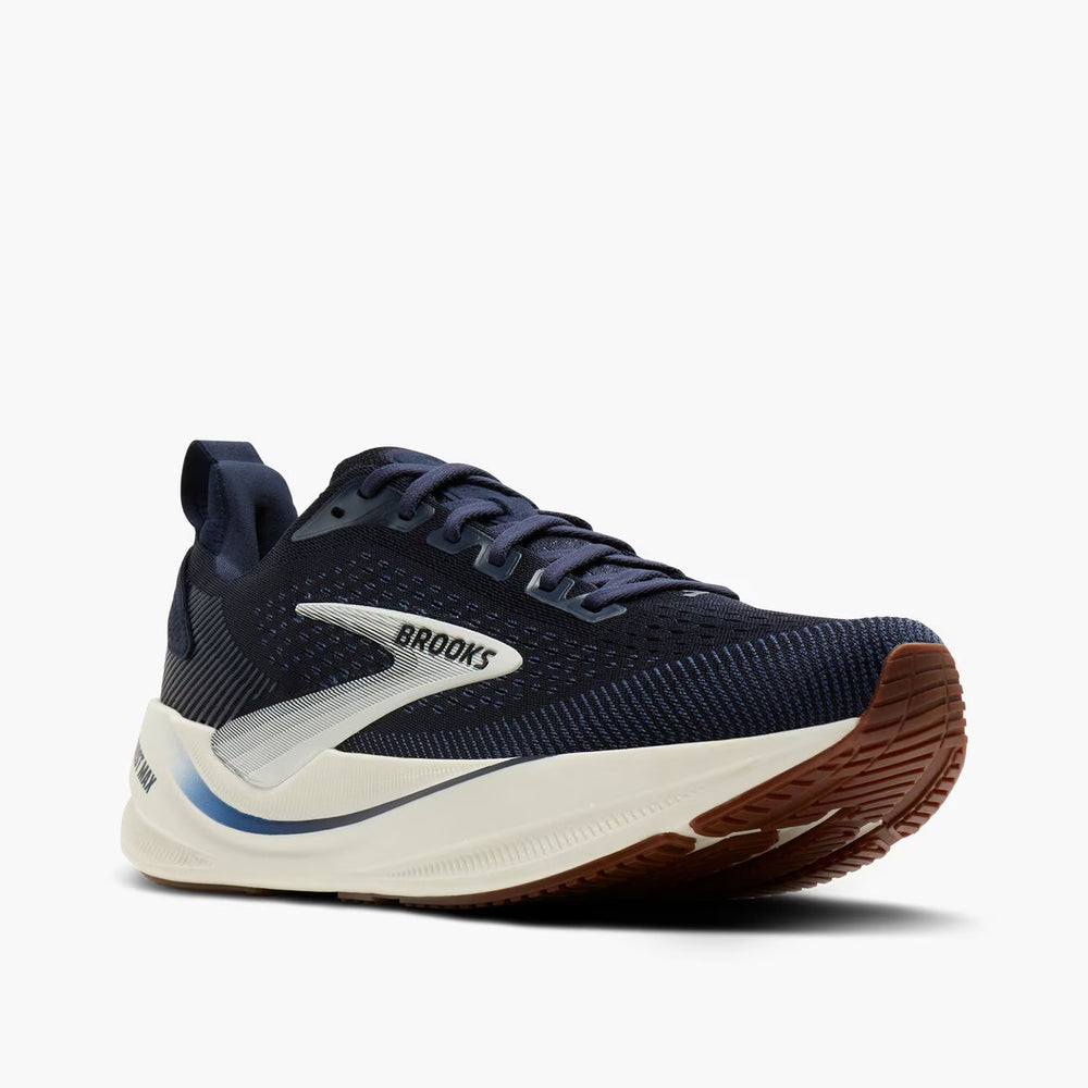 Brooks -- Men's -- Ghost Max 4 -- Navy/Navy/Biscuit