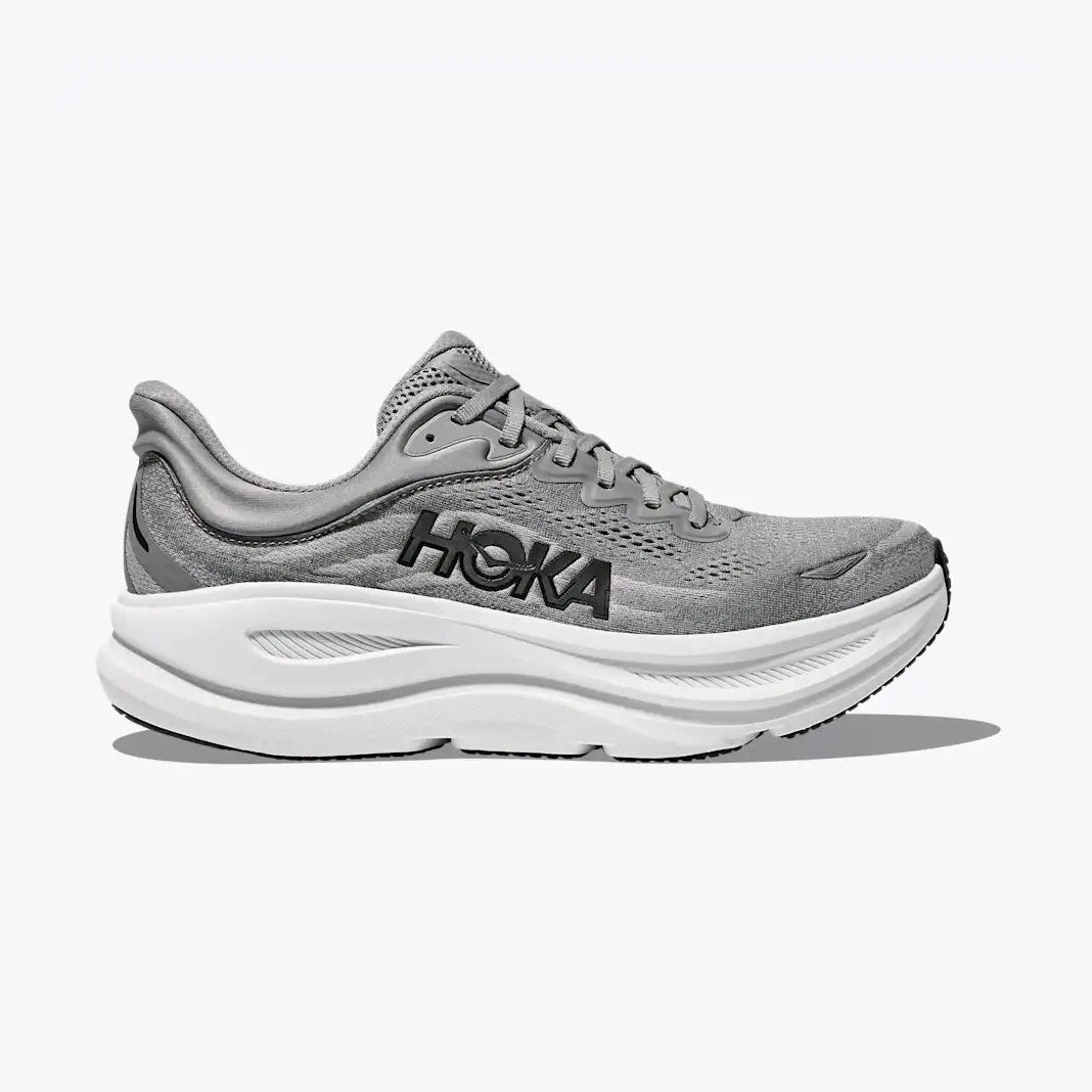 Hoka Bondi 9 – Men's – Galactic Grey/Stellar Grey