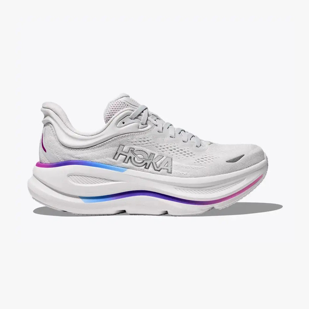 Hoka Bondi 9 – Women's – Cosmic Grey/White
