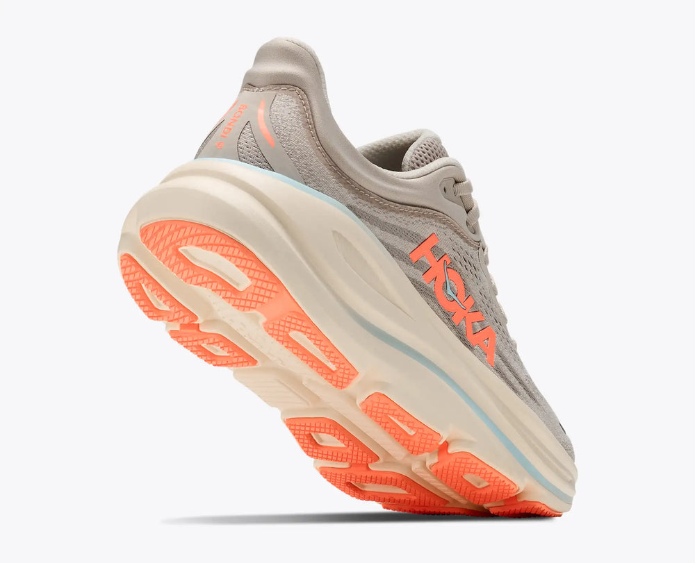 Hoka Bondi 9 – Women's – River Rock Grey/Mineral Ore