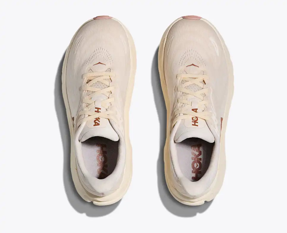 Hoka Arahi 8 – Women's – Alabaster/Rose Gold