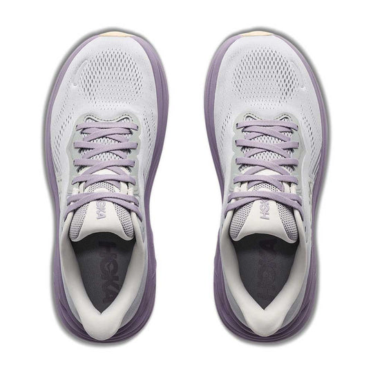 Pair of white and purple Hoka Clifton 11 – Women&