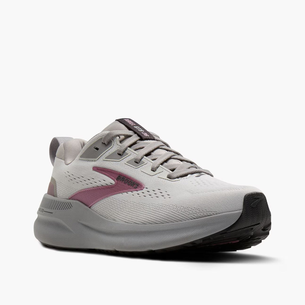 Brooks Ariel Gts 26 – Women's – Oyster Mushroom/Alloy/Pink