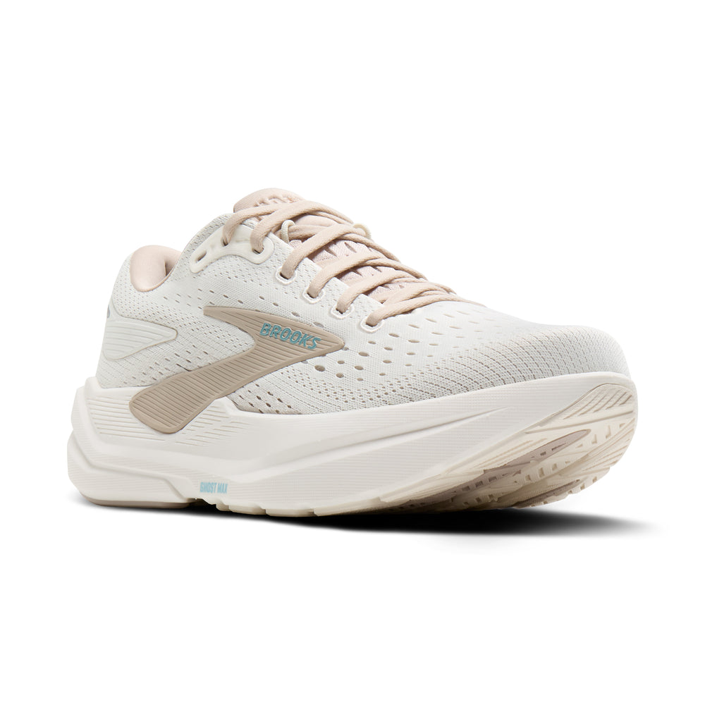 Brooks Ghost Max 3 – Women's – Coconut/Chateau Grey/Blue