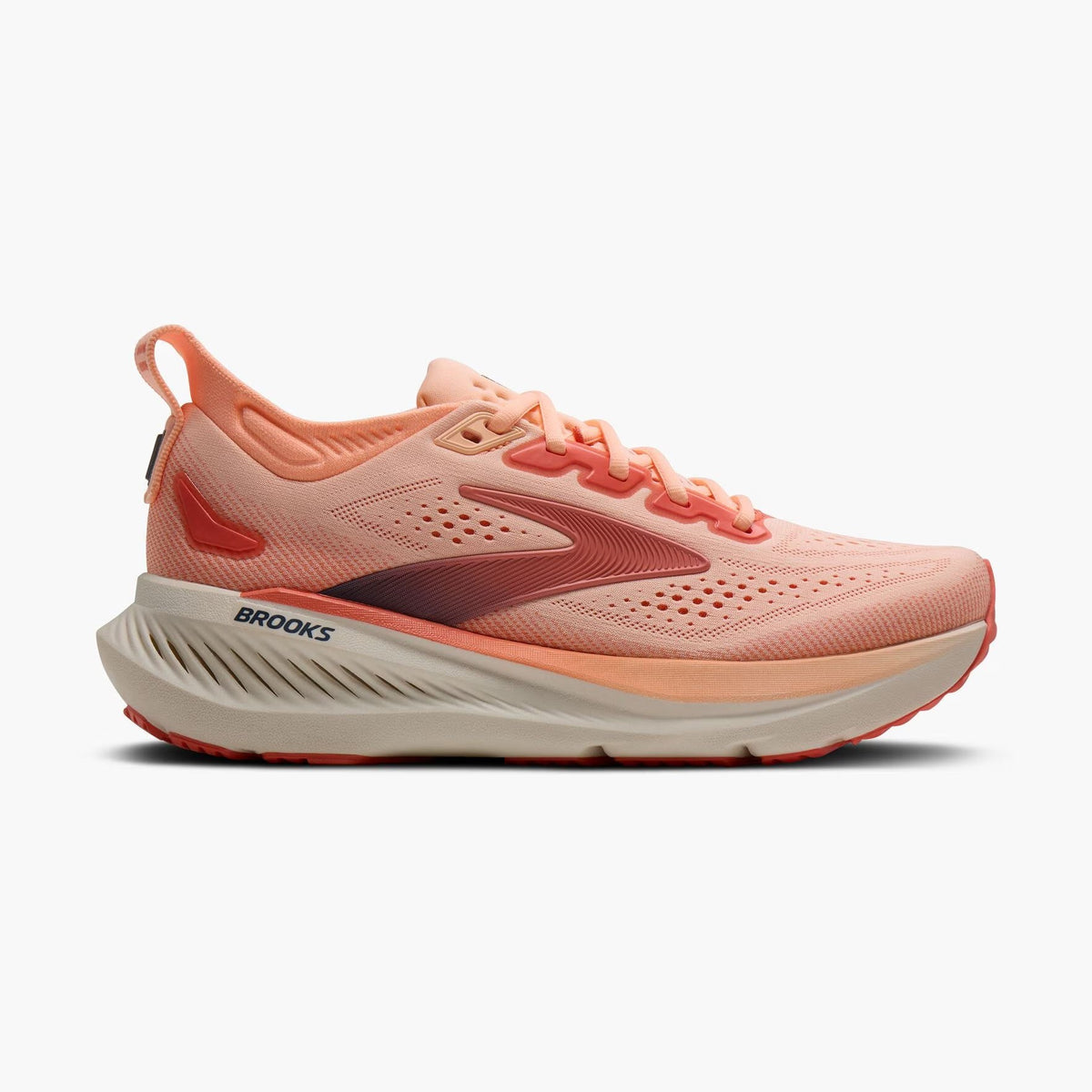 Brooks Glycerin 23 – Women's – Coral/Peach/Spellbound