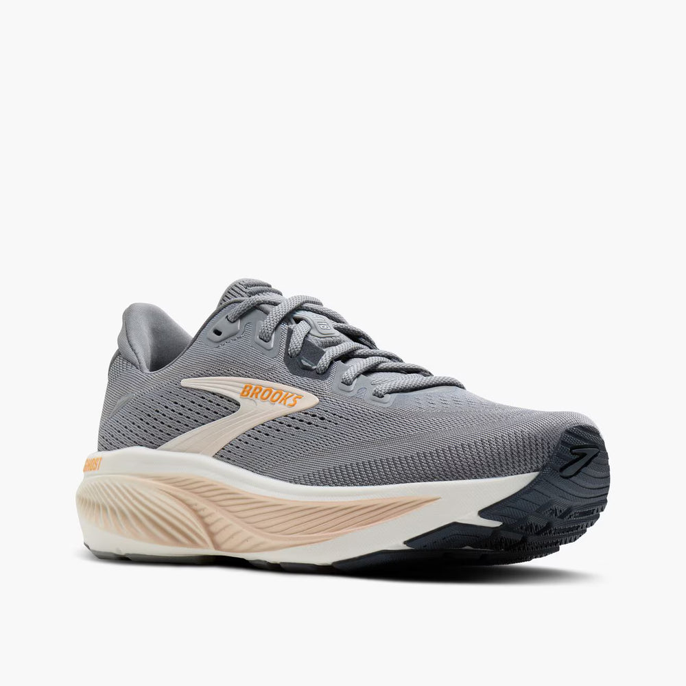 Brooks Ghost 18 – Women's – Grey/Morganite/Coconut
