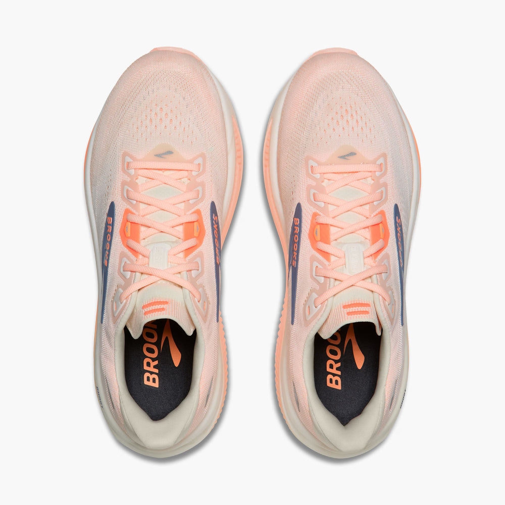 Pair of Brooks Ghost 18 – Women's running shoes on a white background