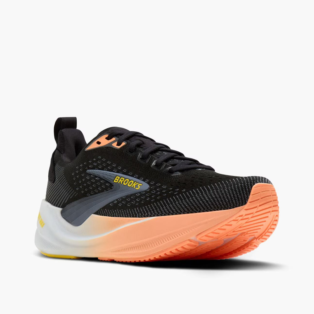Brooks -- Women's -- Ghost Max 4 -- Black/Folkstone/Cyber Peach