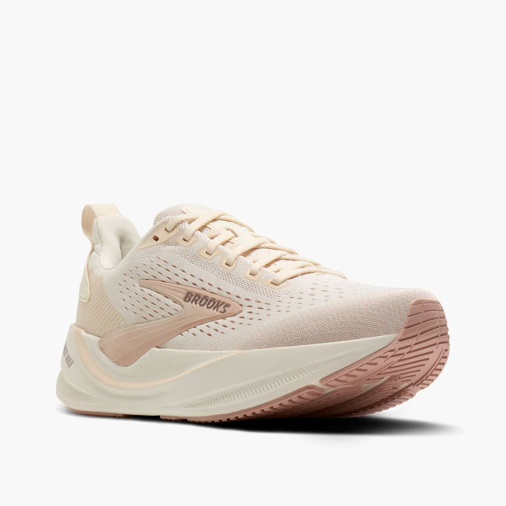 Brooks -- Women's -- Ghost Max 4 -- Arctic Wolf/Rose/Coconut