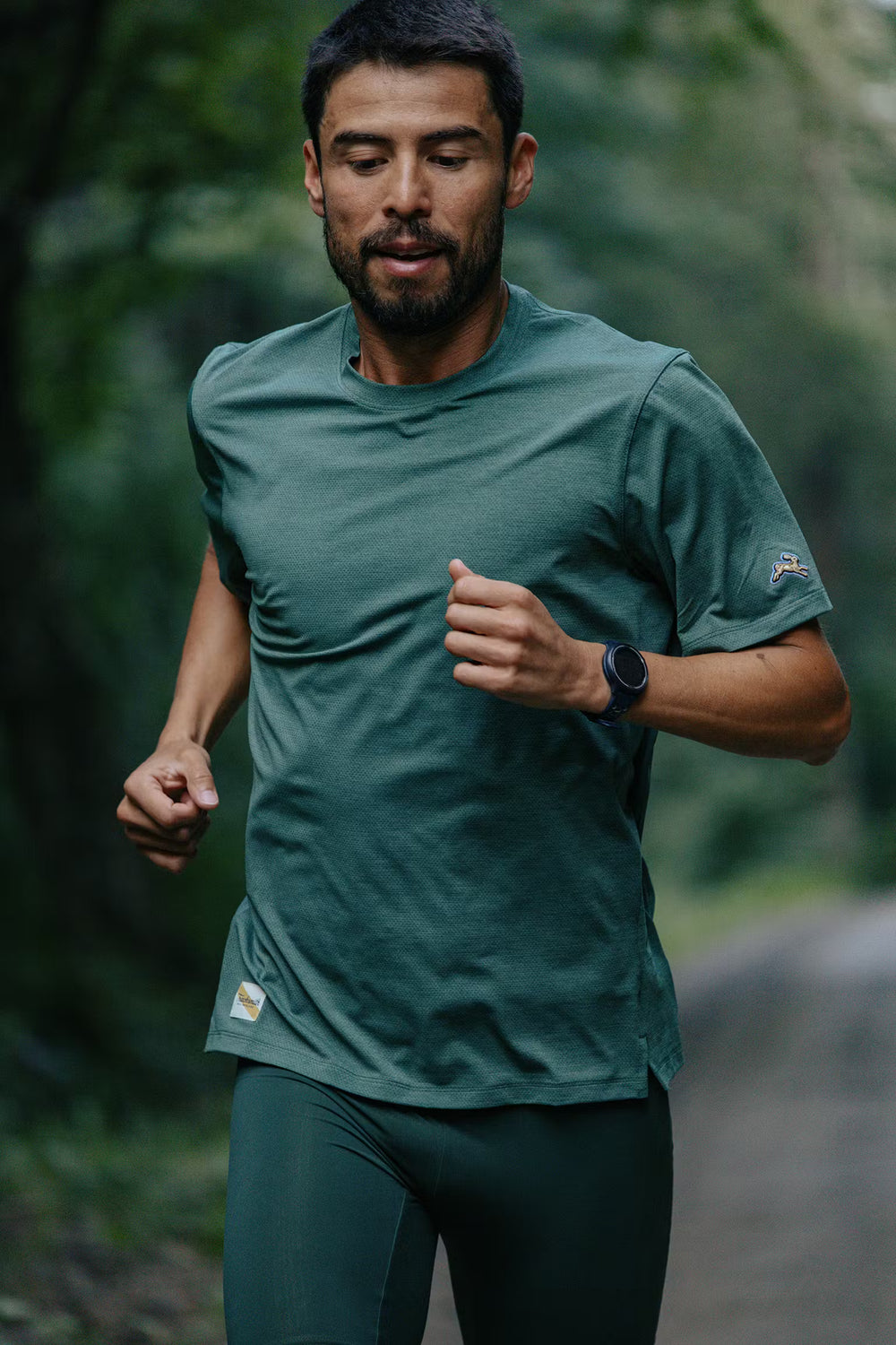 Tracksmith Session Tee – Men's – Emerald