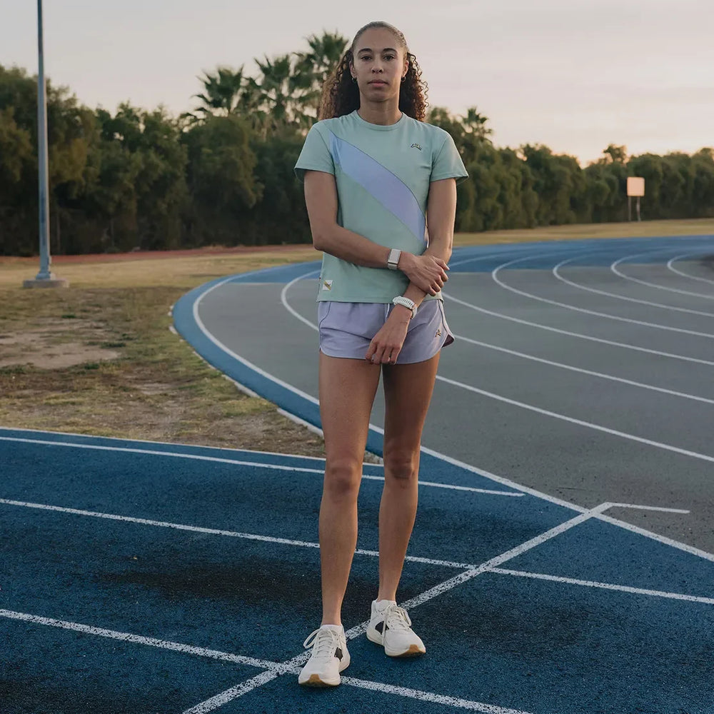 Tracksmith Van Cortlandt Short – Women's – Lavender Aura