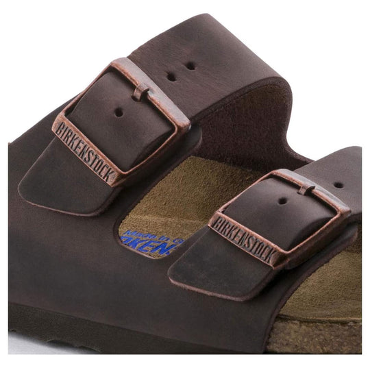 Birkenstock Arizona Soft Footbed--All Gender--Oiled Leather Habana