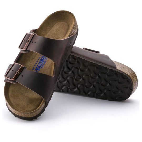 Birkenstock Arizona Soft Footbed--All Gender--Oiled Leather Habana