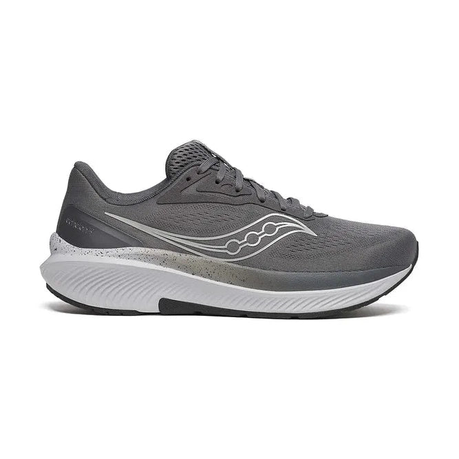 Grey Saucony Echelon 10 – Men's sneaker with brand logo on a white background