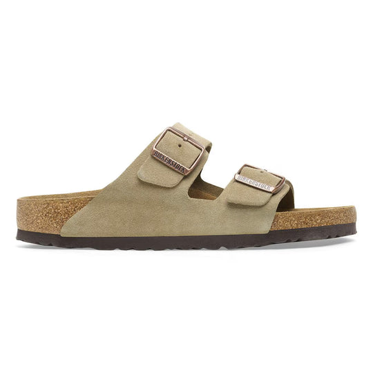 Birkenstock Arizona Soft Footbed--All Gender--Taupe Suede