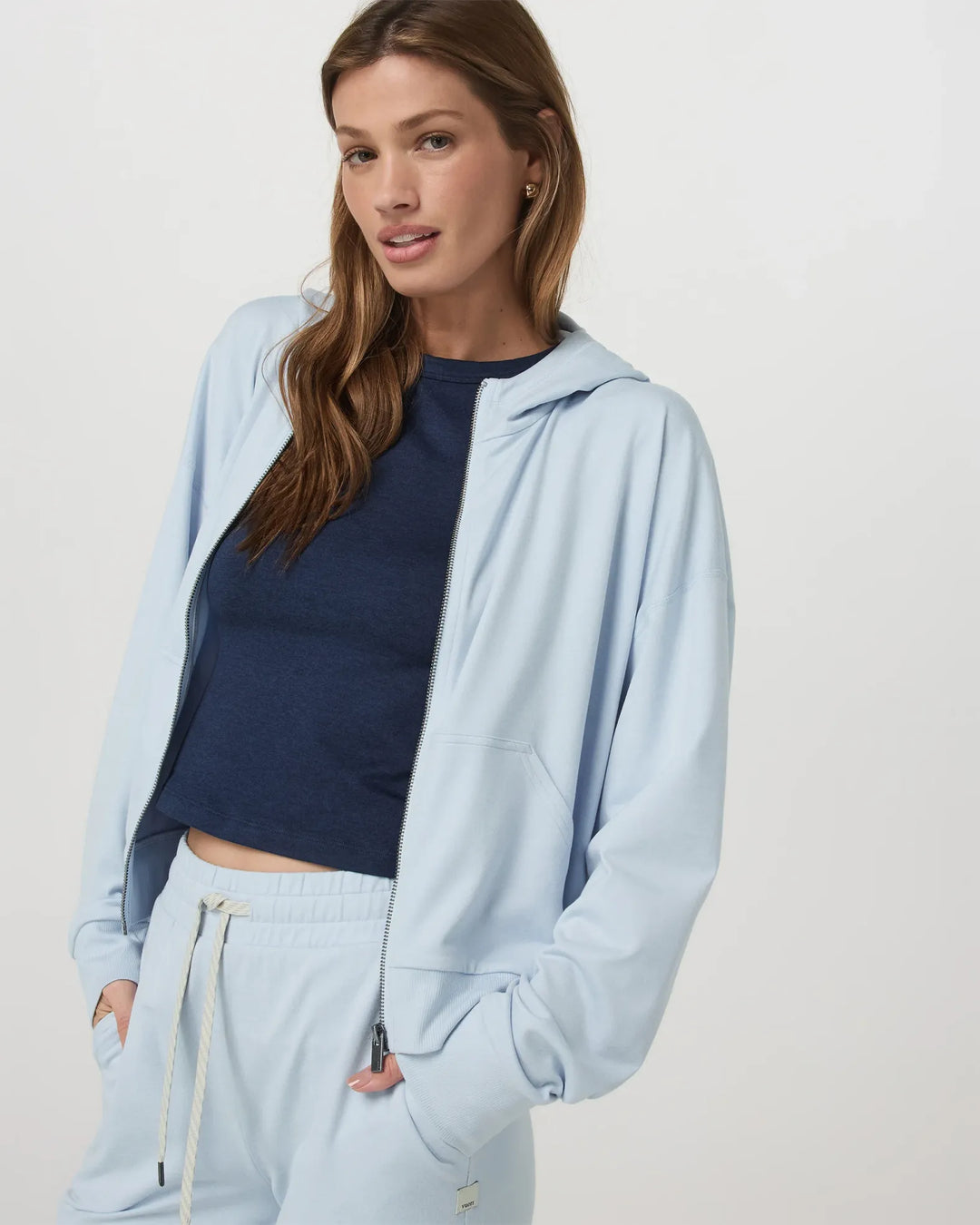 Vuori Halo Performance Full Zip Hoodie – Women&