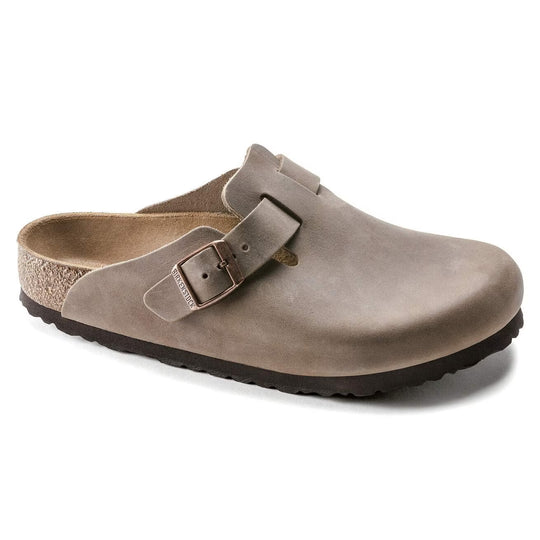 Birkenstock Boston Soft Footbed--Tobacco Brown