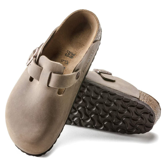 Birkenstock Boston Soft Footbed--Tobacco Brown