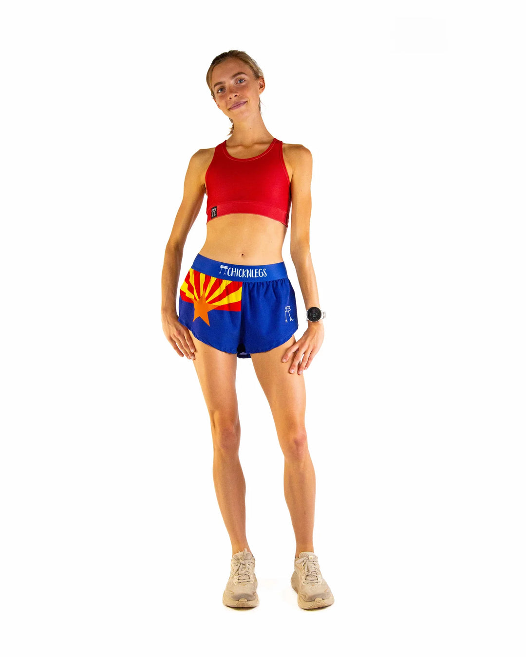 Chicknlegs Chicknlegs 1.5" Split Shorts – Women&