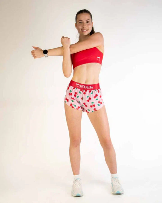 Chicknlegs Chicknlegs 1.5" Split Shorts – Women&