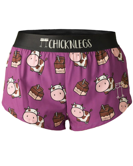 Chicknlegs Chicknlegs 1.5" Split Shorts – Women&