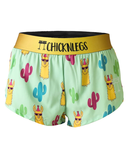Chicknlegs Chicknlegs 1.5" Split Shorts – Women&