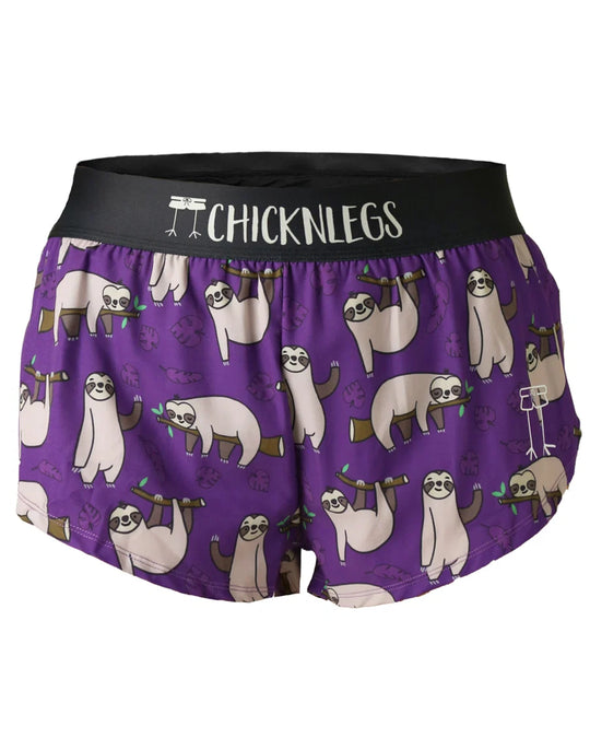 Chicknlegs Chicknlegs 1.5" Split Shorts – Women&