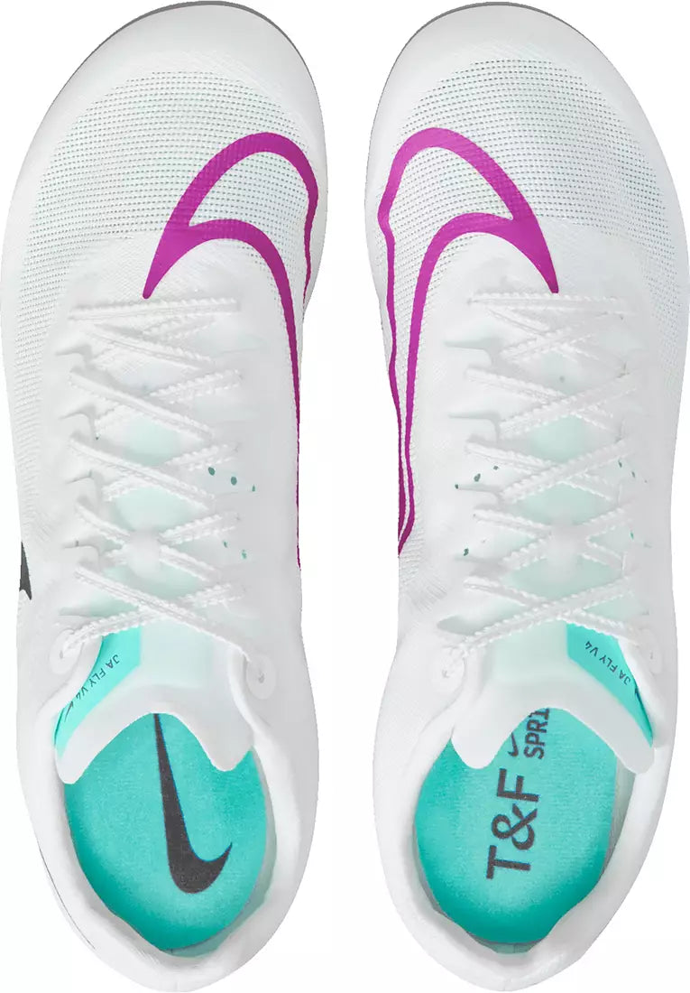 Nike Zoom Ja Fly 4 – Men's – White/Bright Crimson/Hyper Violet/Obsidian