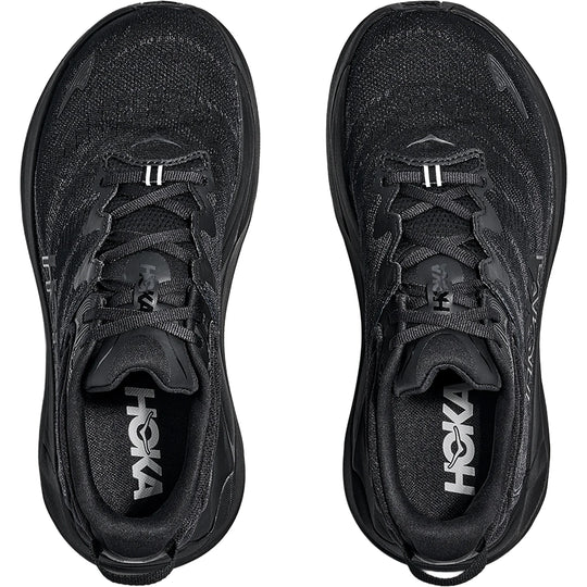 A pair of black Hoka Gaviota 6 – Women&