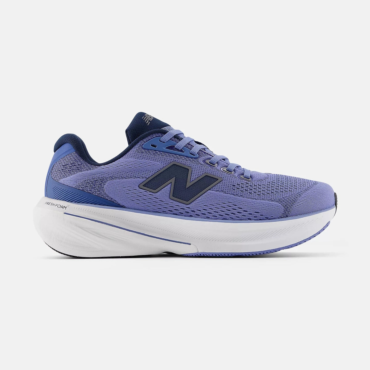 Blue New Balance Fresh Foam X 860 V15 – Men's running shoe with New Balance logo on a light gray background