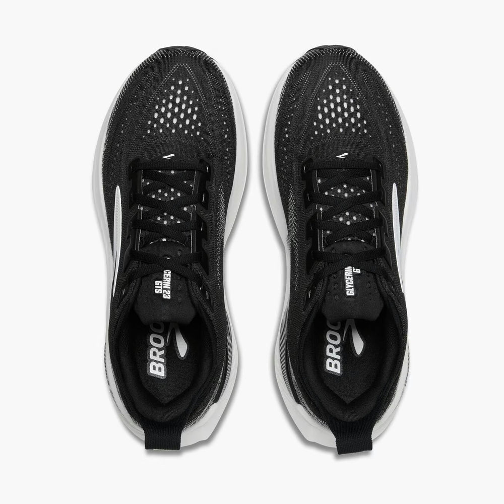 Brooks Glycerin Gts 23 – Men's – Black/Grey/White