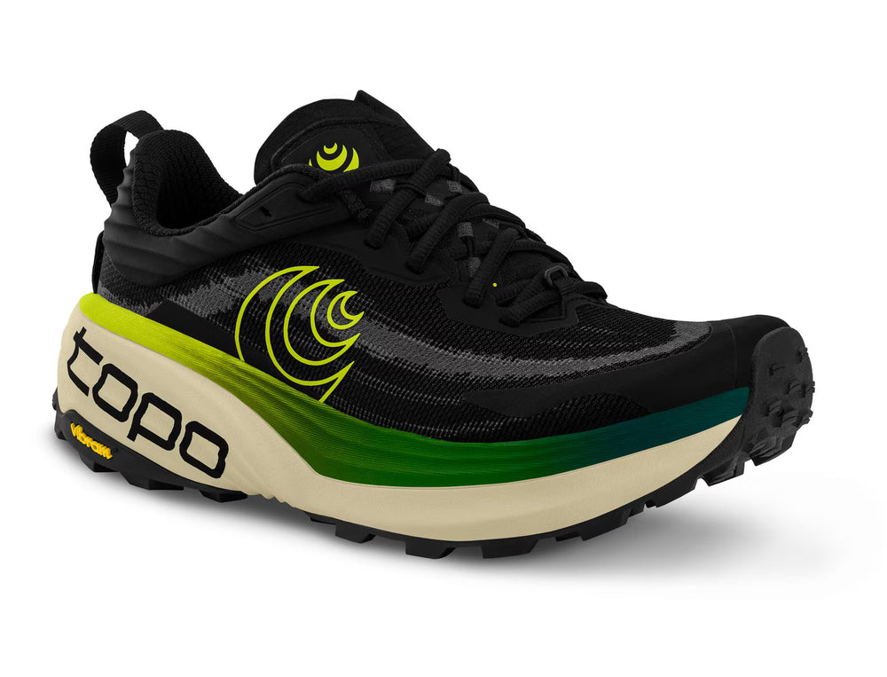 Topo Athletic Vista – Men's – Black/Lime