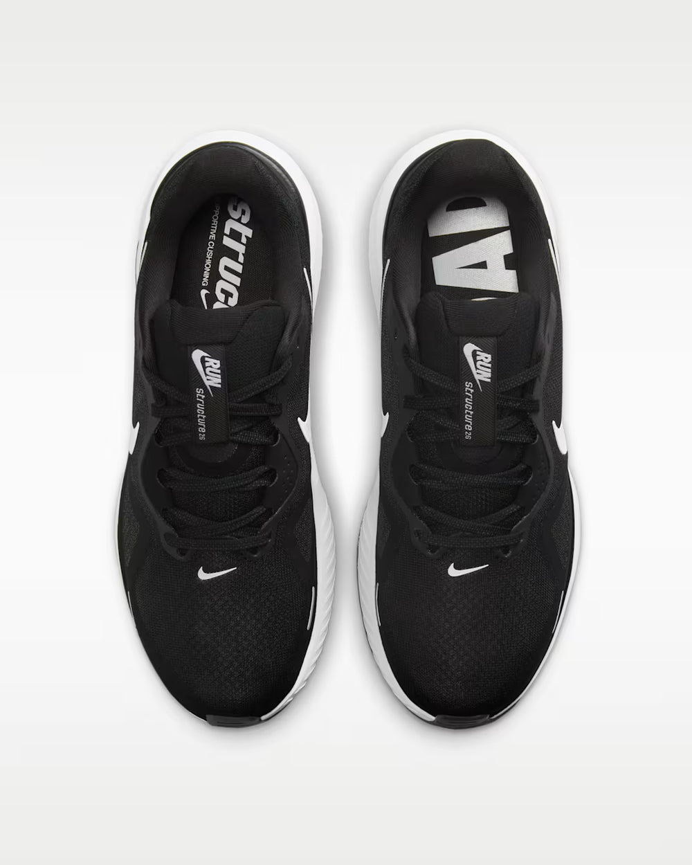 Structure 26 – Men's – Black/White-Cool Grey-Metallic Silver