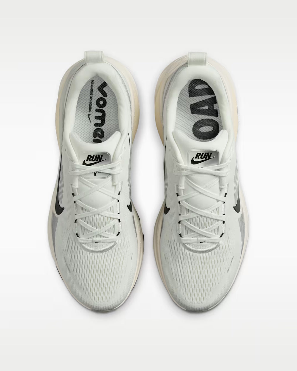 Nike Vomero 18 – Men's – Summit White/Black/Coconut Milk