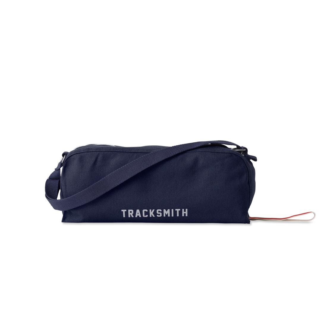Shoe Bag--Navy/Ivory
