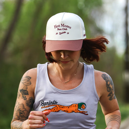 Sprints Structured VP Hat Hot Moms Run Club