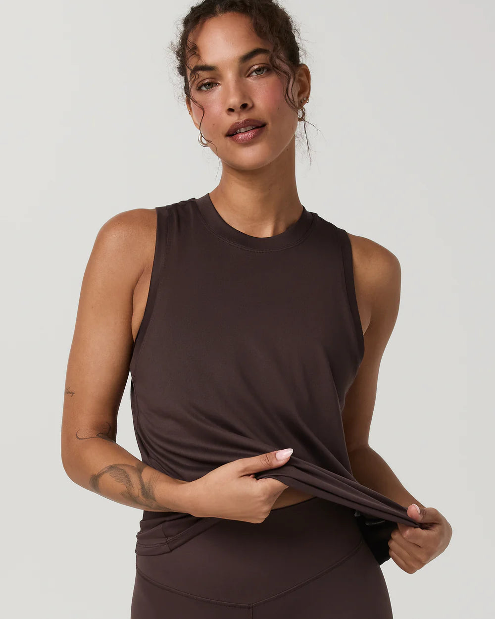 Vuori Energy Top Long--Women's--French Roast