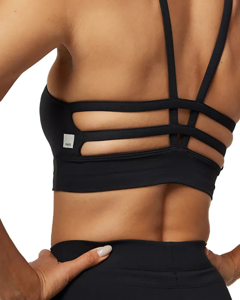 Vuori Yosemite Longline Bra – Women's – Black