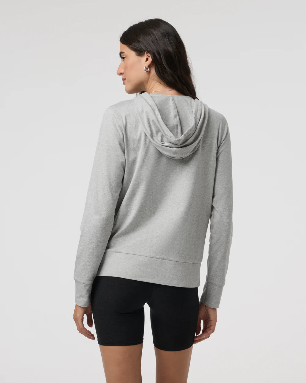 Vuori Halo Perform Hoodie 2.0 – Women's – Pale Grey Heather