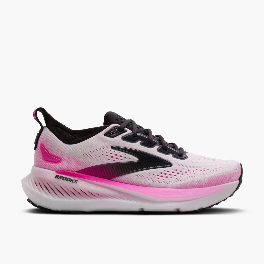 Brooks Glycerin 23 – Women's – White/Phantom/Cyber Pink