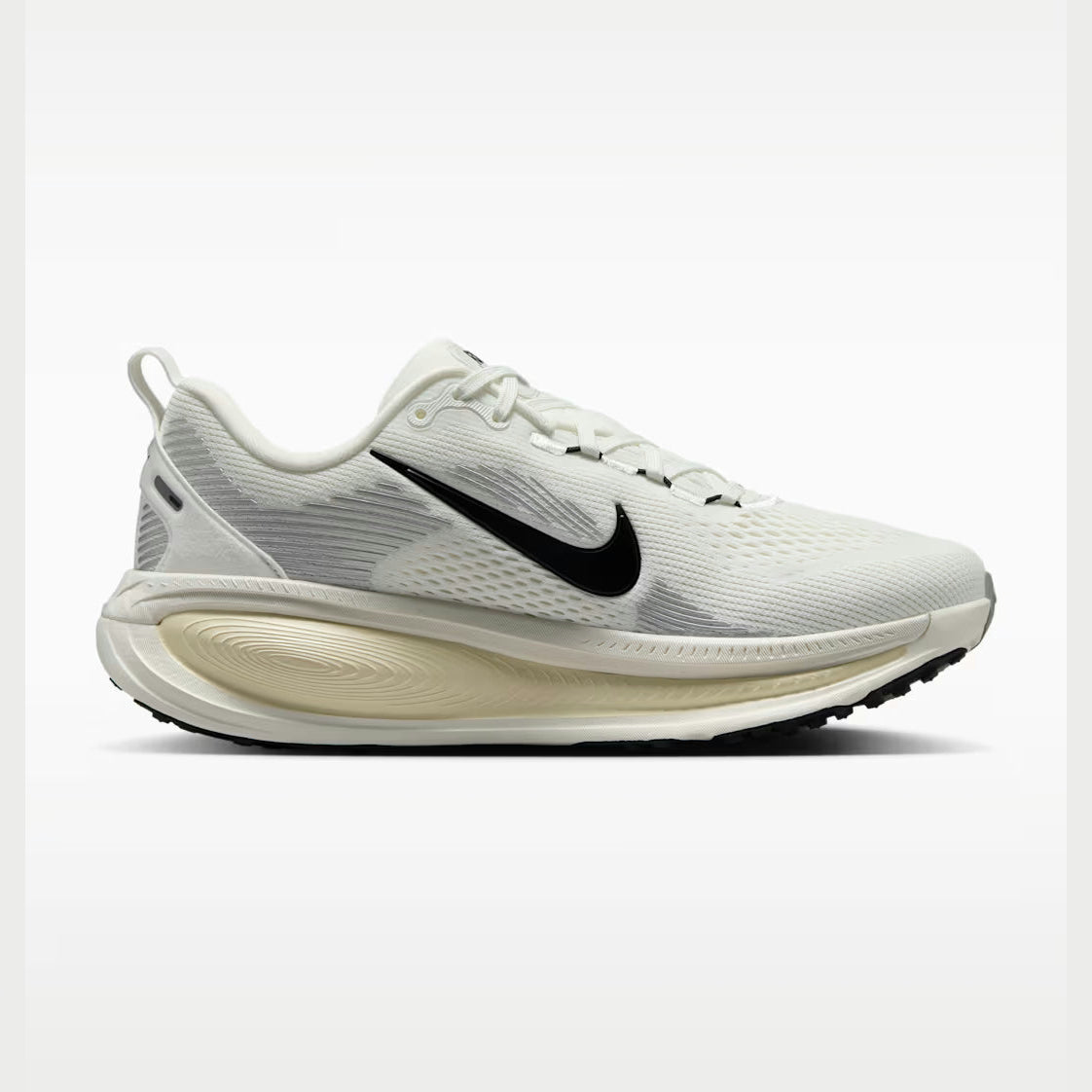Beige and brown sneaker with Nike Vomero 18 – Women's on a white background
