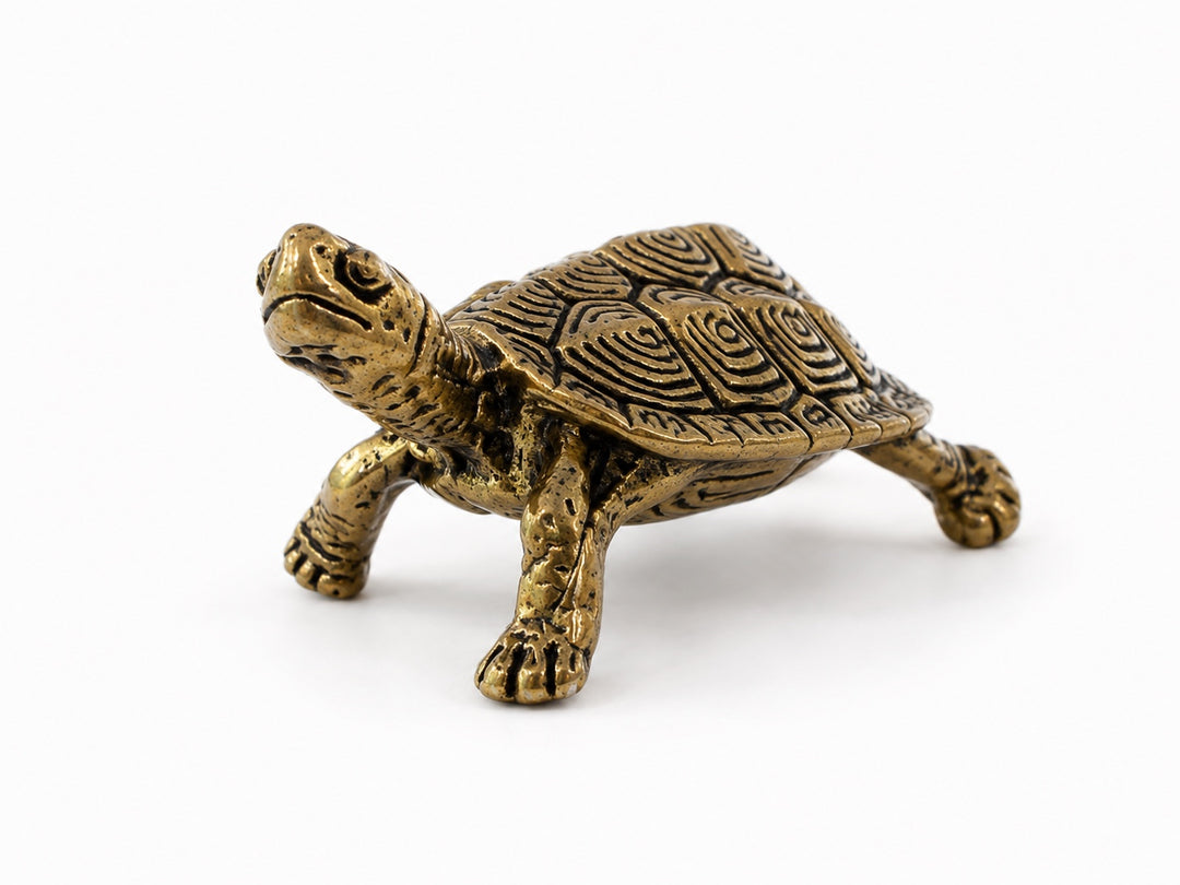 Tortoise &amp; Hare Turtle Figurine