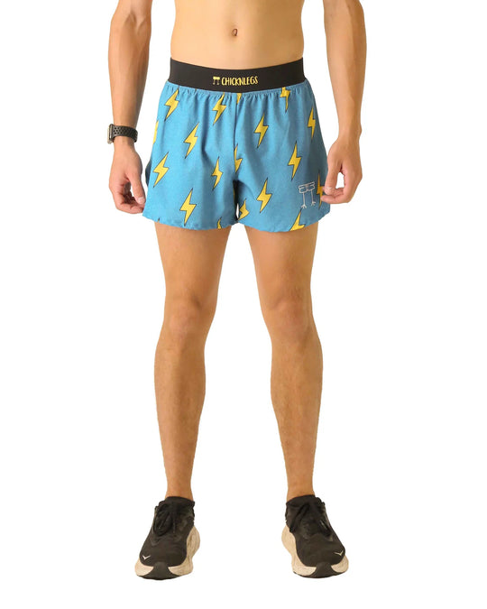 Chicknlegs Chicknlegs 4" Half Split Shorts – Men&